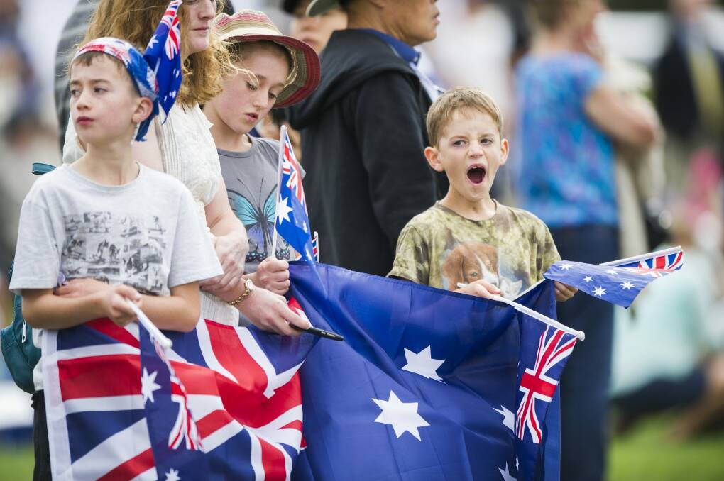 The Morrison government wants citizenship ceremonies to be a compulsory part of Australia Day celebrations.  Photo: Rohan Thomson