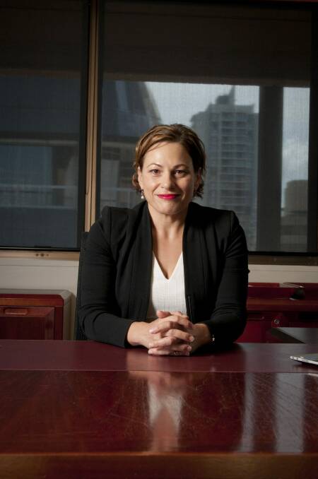 Queensland Deputy Premier Jackie Trad has been leading the mining rehabilitation bill. Photo: Robert Shakespeare