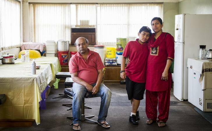 Eleven-year-old Aishik's parents Goutam and Debi have been told to expect to be deported, despite their son's Australian citizenship. Photo: Rohan Thomson