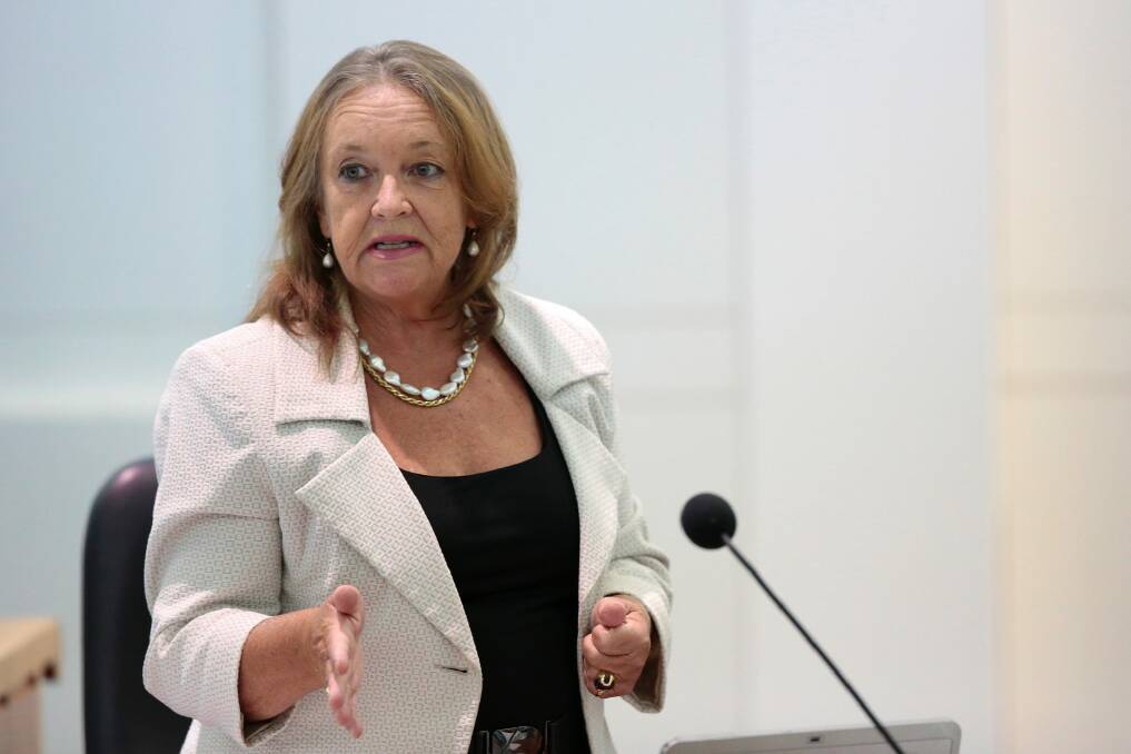 Education Minister Joy Burch says she is unhappy over delays in the caged boy inquiry  Photo: Jeffrey Chan