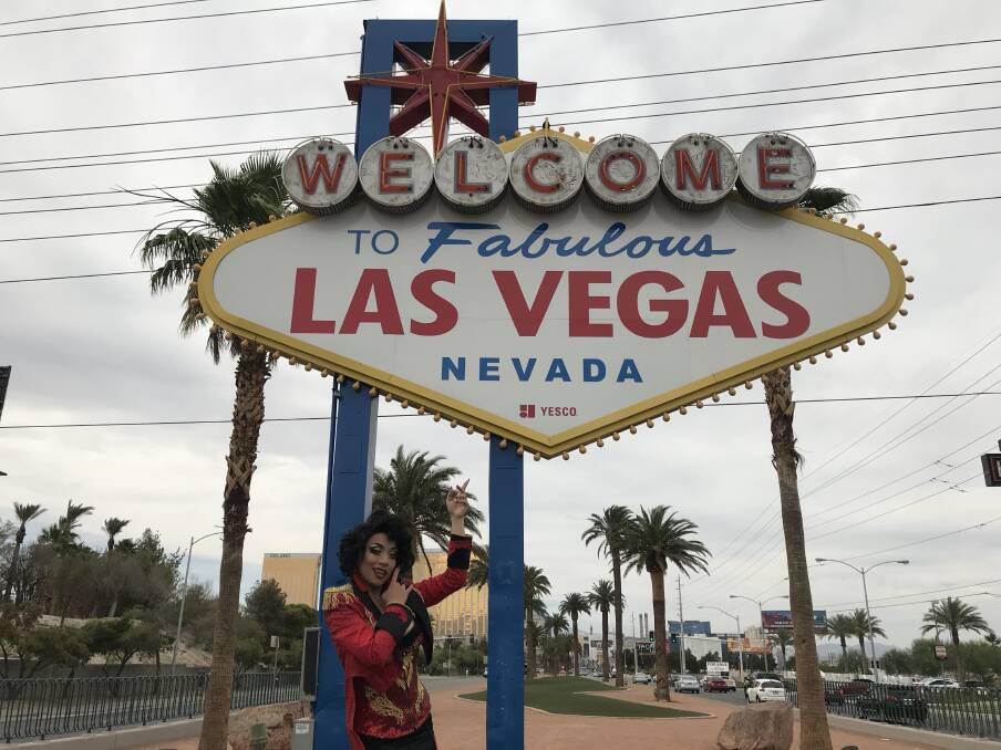 Rachel Reid, aka Jazida, has found work in Las Vegas in Burlesque shows. Photo: Caden Helmers