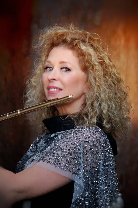 Flautist Jane Rutter is hosting a series of salons at The Street Theatre. Photo: Supplied