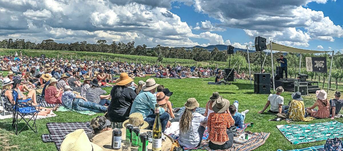 Enjoy comedy amongst the vines at Grapes of Mirth, coming to Canberra on December 2.
 Photo: Kerri Ambler