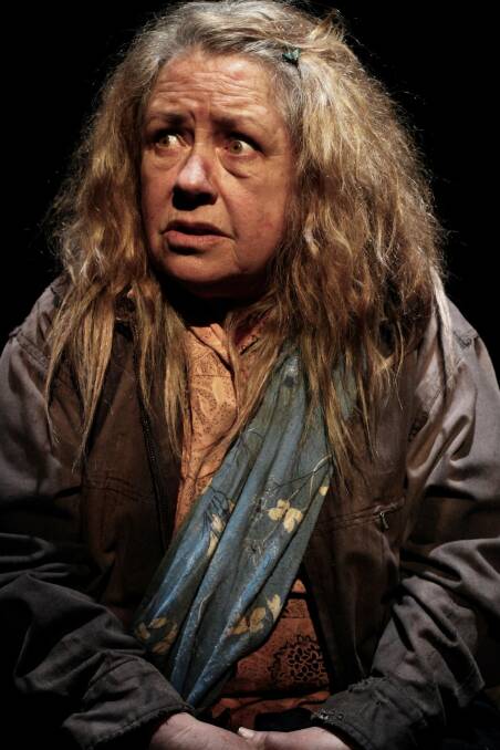 Noni Hazlehurst is the homeless Christie in Mother. Photo: Supplied