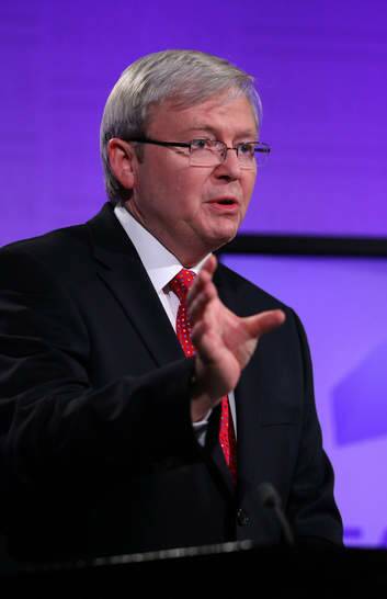 Prime Minister Kevin Rudd. Photo: Supplied