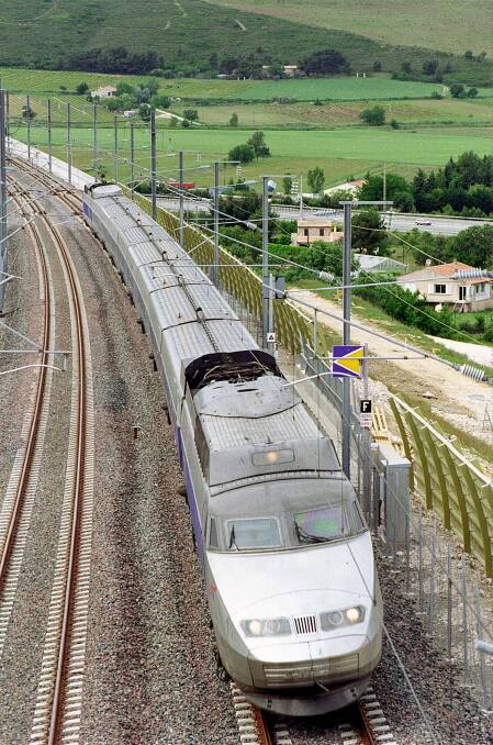 High speed rail draws ridicule each time it emerges as a political issue. Photo: AP