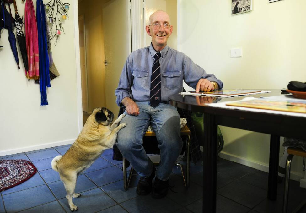 Mr Heinrich is glad that his supply of cannabis oil has sparked a 'national debate'. Photo: Melissa Adams