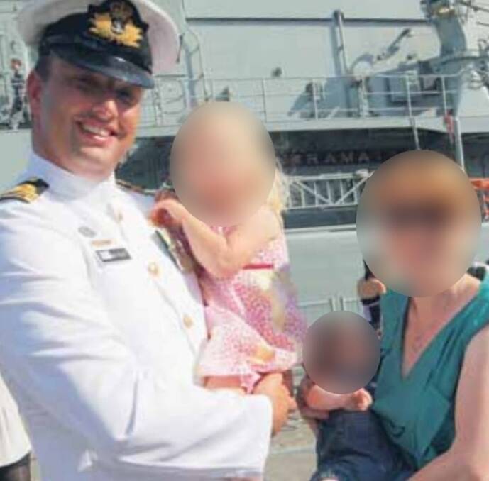 Former Lieutenant Commander Alexander Gillett has pleaded guilty to abuse of public office. Photo: Navy Publications