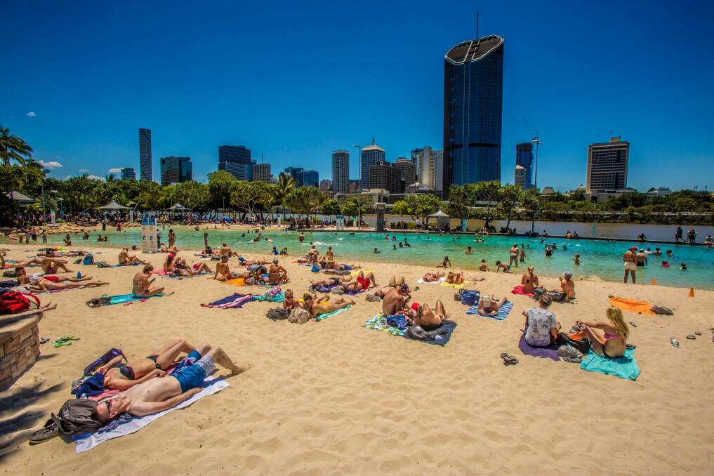 Queensland has broken the record for the warmest January to date. Photo: Glenn Hunt