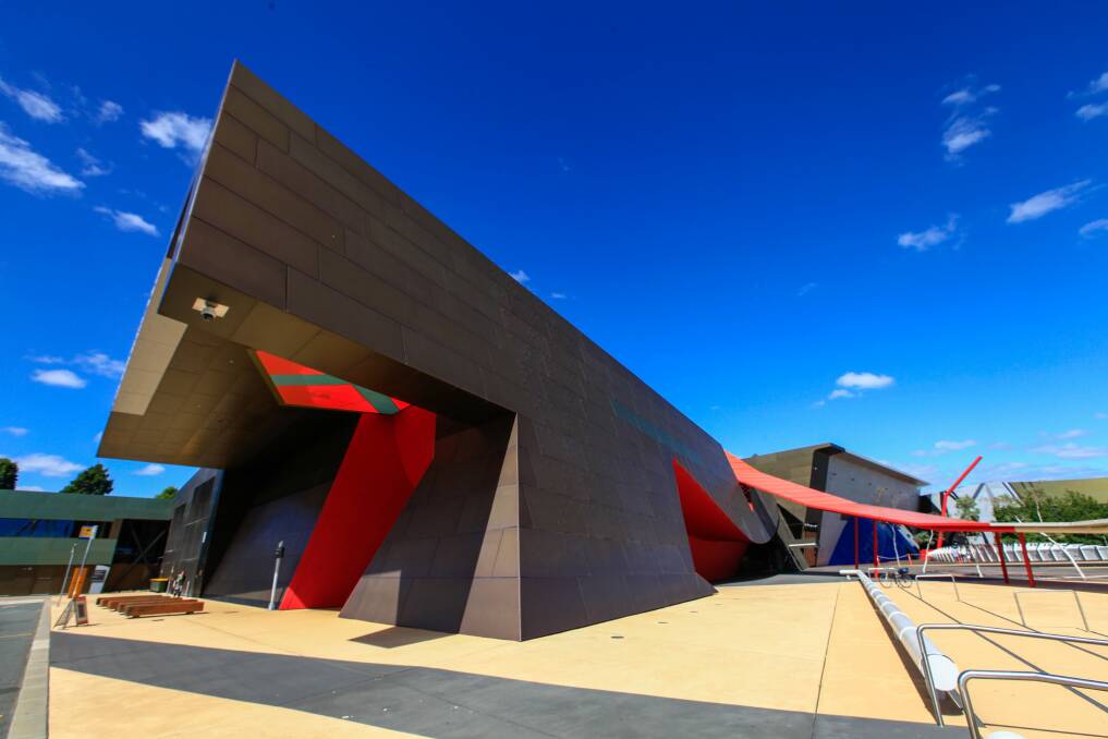 The National Museum of Australia's permanent building on Acton Peninsula. Photo: Katherine Griffiths