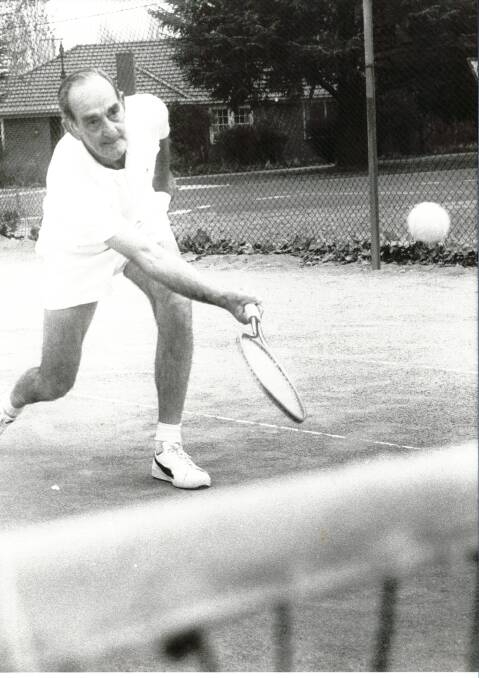 Thomas 'Charlie' Boag was described as a Canberra tennis icon. Photo: Supplied