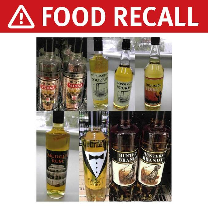 These brands are being recalled in Queensland. Photo: Queensland Health