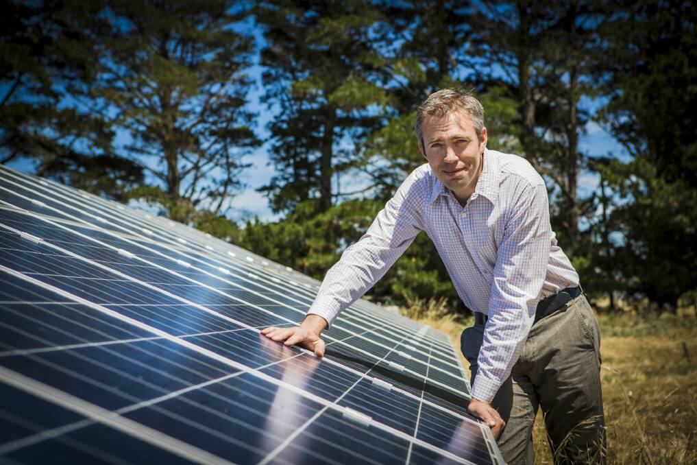 Power to the people: Reposit Power's Luke Osborne says GridCredit allows consumers to store their solar energy and sell it back to the grid. Photo: Jamila Toderas