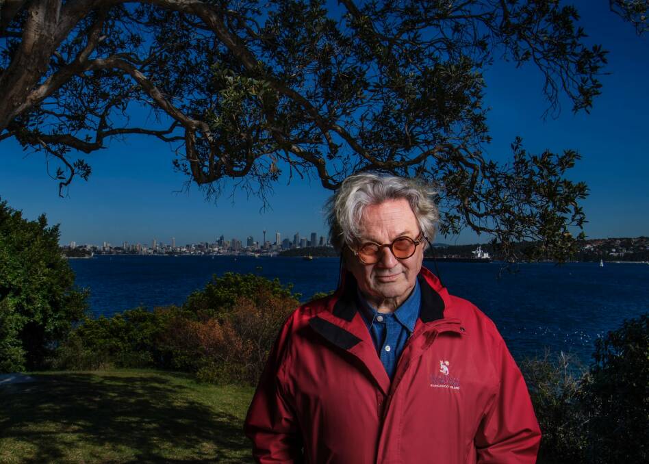 Director George Miller at Greenpoint Reserve, Watson's Bay. He is among a powerful alliance of residents opposed to plans for a commercial function centre at Watsons Bay.  Photo: Louise Kennerley