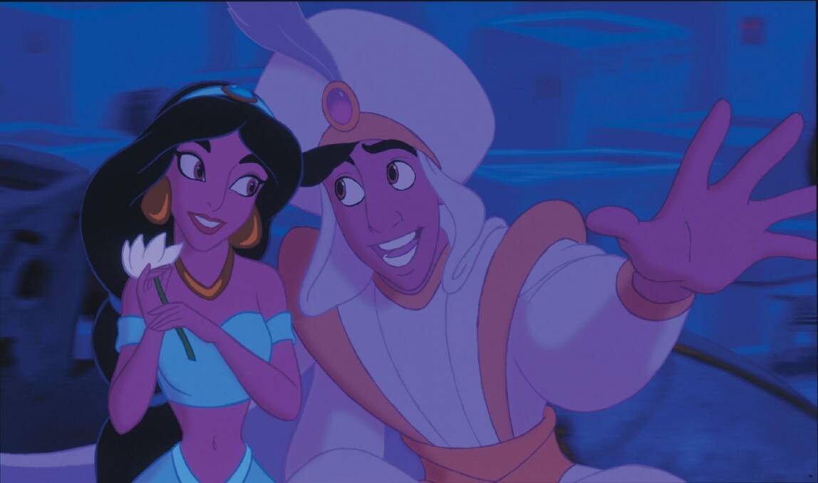 Aladdin will screen as part of a series of Disney films showing at the National Film and Sound Archives. Photo: Supplied