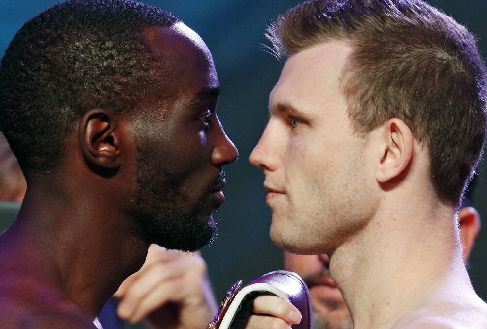 The face-off. Photo: AP