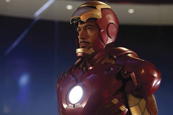 Iron Man played by Robert Downey Jr. The suit couldn't save him from Canberra's Rotarians. Photo: Supplied