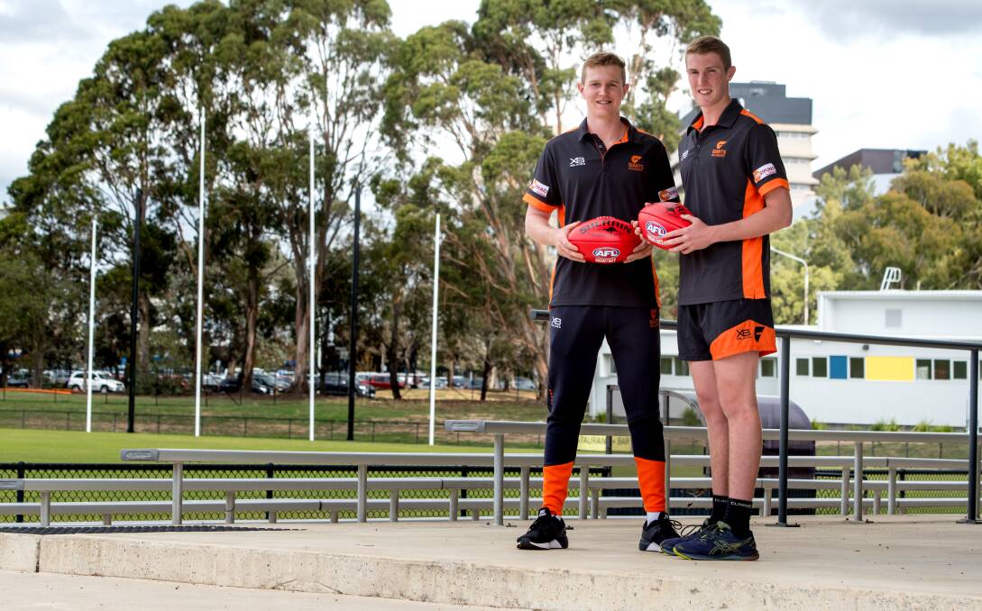 The Green brothers are suiting up alongside the Giants' next generation. Photo: Elesa Kurtz