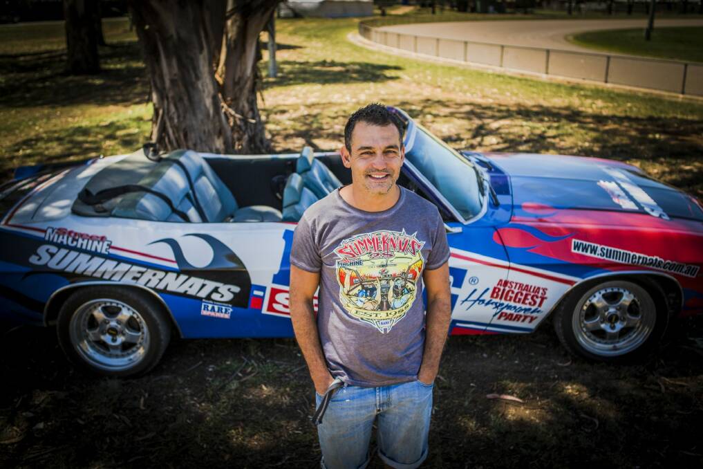 Andy Lopez, co-owner of Summernats Car Festival which takes over EPIC this weekend. Photo: Jamila Toderas
