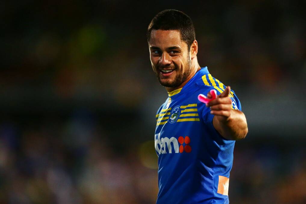 Better without? The stats say the Parramatta Eels aren't too bad without Jarryd Hayne. Photo: Getty Images