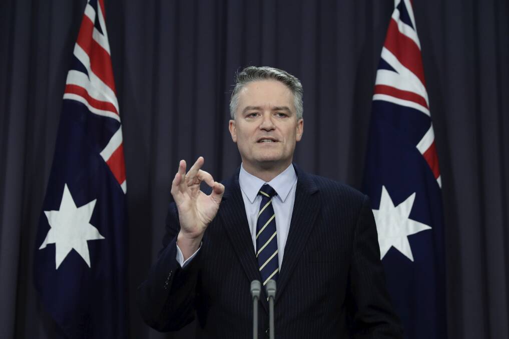 Minister for Finance Mathias Cormann could be just right as prime minister. Photo: Alex Ellinghausen