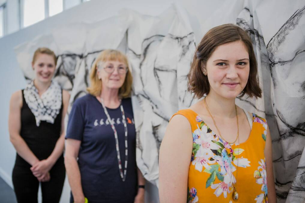 Supporting roles:Acting Director of Megalo Print Studio Megan Jackson, Co-director of Bilk Gallery Helen Aitken-Kuhnen, and Exhibition Manager of M16 Artspace Ellen Wignell.