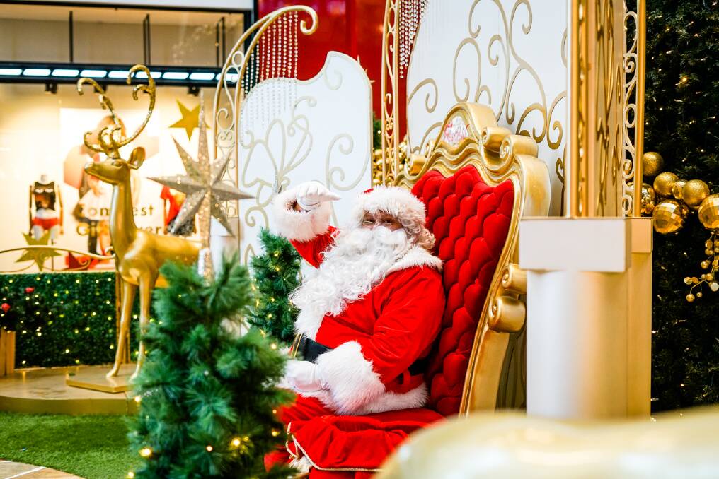 Santa comes to Westfield Belconnen and Woden this weekend. Photo: Westfield