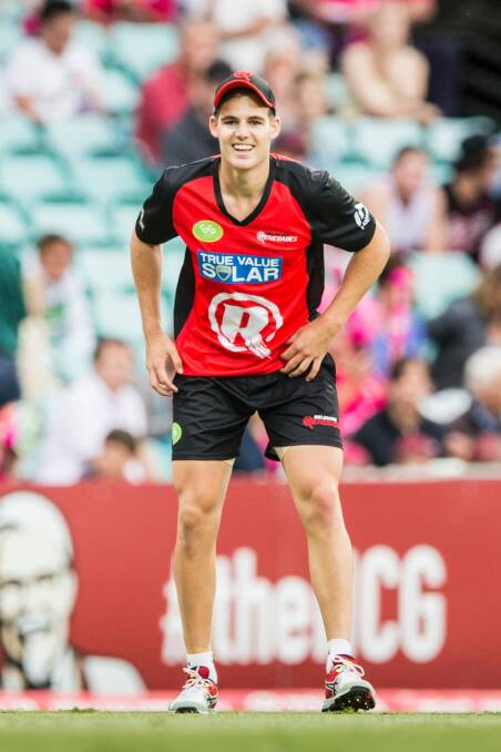 Injury will force Canberra bowler Nick Winter of the Melbourne Renegades to miss most of the BBL. Photo: Getty Images