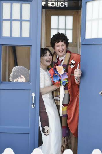 Roland and Beverly Inman celebrate at the Tardis. Photo: Erin Olsen