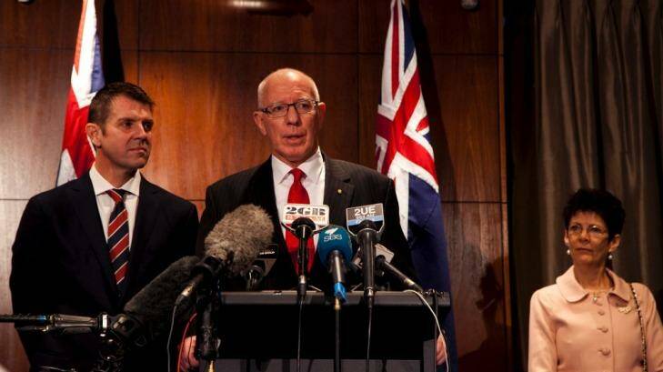 The decision by the Baird government in NSW to replace Marie Bashir with another Defence Force chief, General David Hurley, means that from next month all of the six governors will either be former judges or military men. Photo: Ryan Stuart