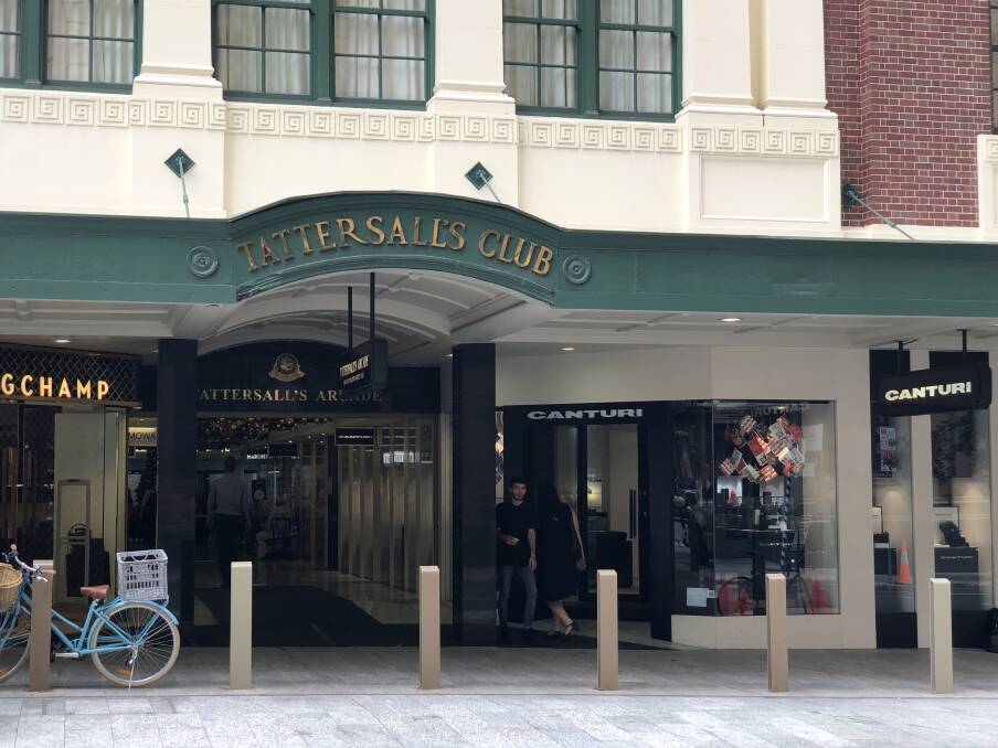 The Tattersall's Club in Brisbane last month voted to allow women to become members. Photo: Felicity Caldwell