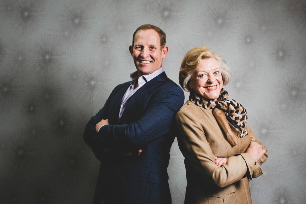 Todd McKenney and Nancye Hayes are in town to promote 2018's Bosom Buddies. Photo: Jamila Toderas