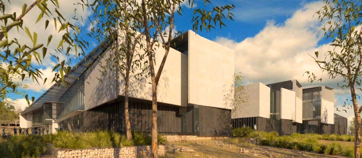 An artist's impression of the new forensic centre.  Photo: Supplied