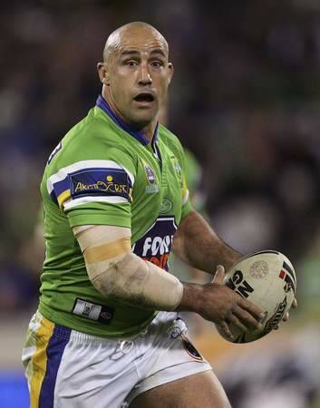 Jason Croker played 318 games for the Raiders. Photo: Cameron Spencer