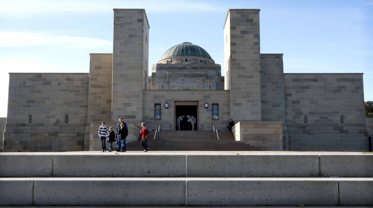 The Australian War Memorial. Photo: Glen McCurtayne