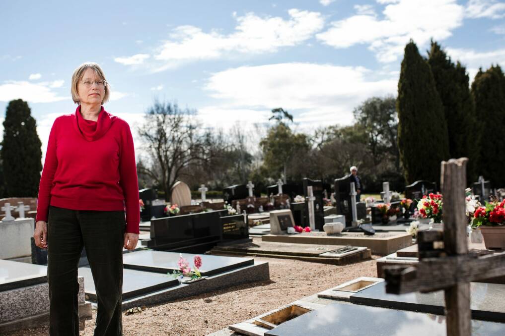 The Woden cemetery is running out of space.   Photo: Jamila Toderas