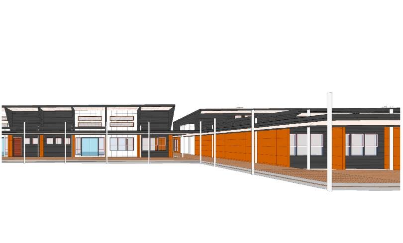An artist's impression of the new Taqwa School in Moncrieff. Photo: Supplied