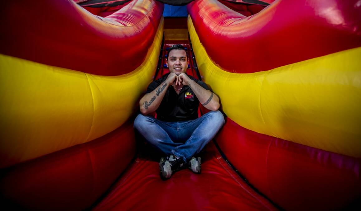 Brazilian-born and a sixth-generation circus performer, The Great Moscow Circus front-man Rafael Nino jnr is also known as Nino the Clown. Photo: Karleen Minney