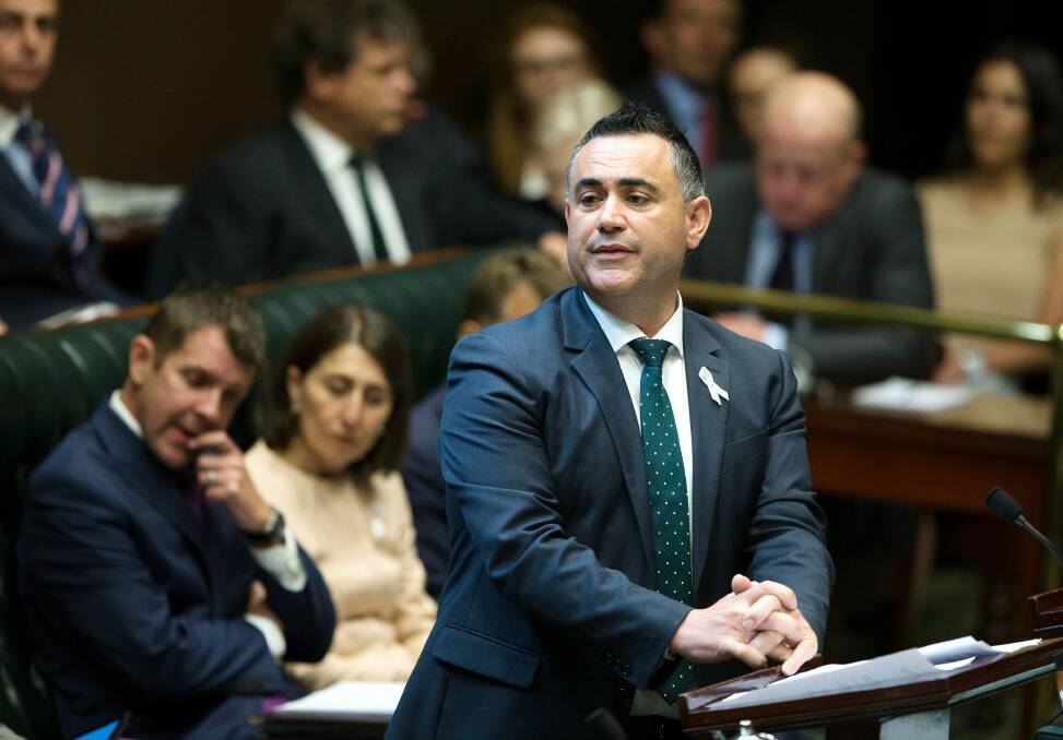 “Never before has a NSW Government invested so much in this often overlooked region": John Barilaro. Photo: Janie Barrett
