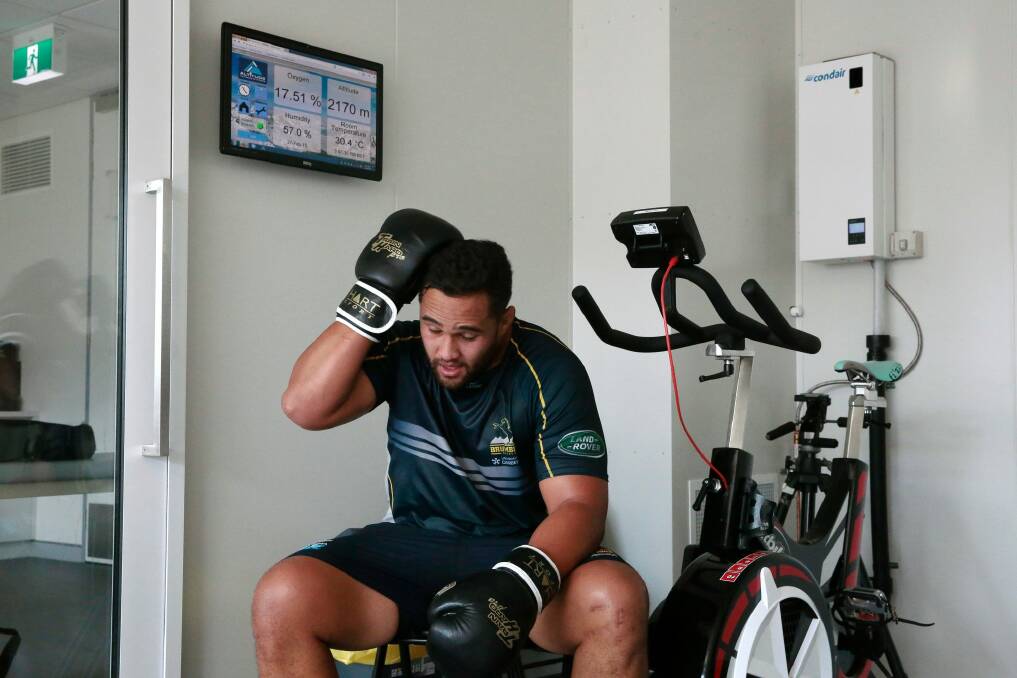 Down but not out, Siliva Siliva vows to fight to rebuild Super Rugby career. Photo: Jeffrey Chan