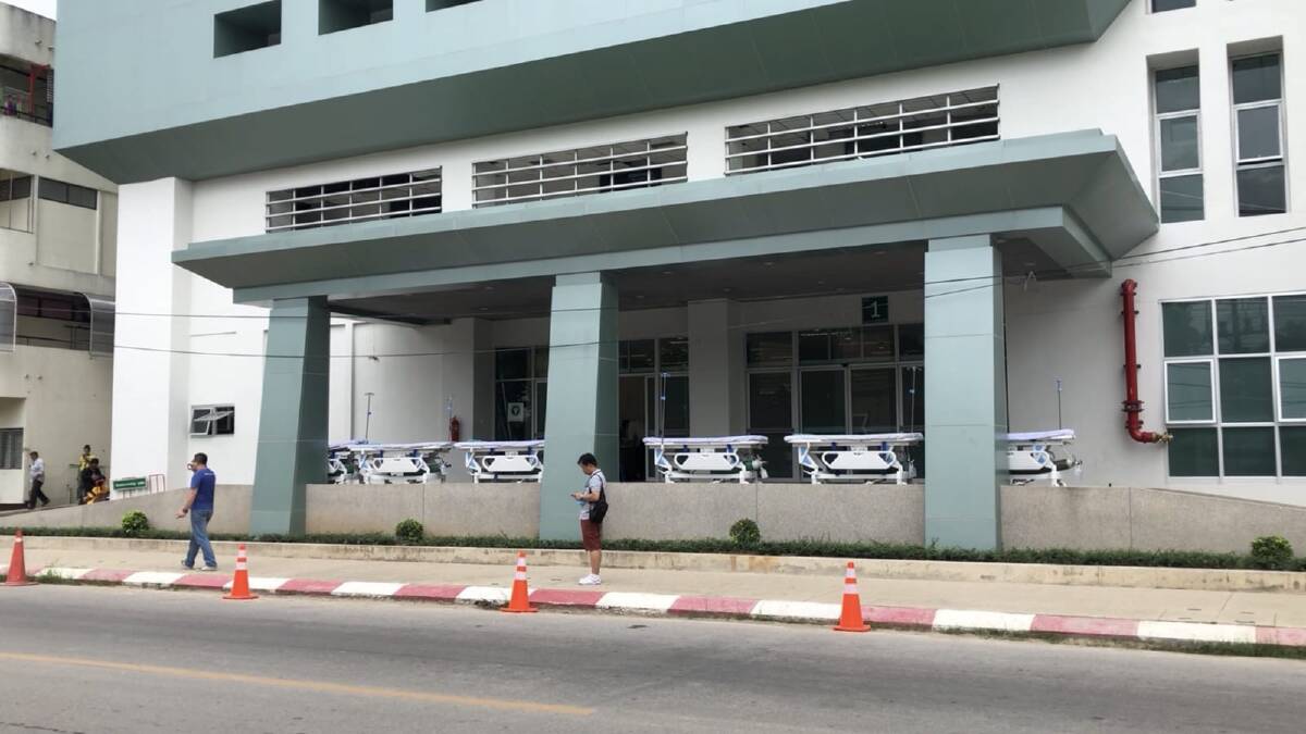 A whole floor of the  Chiang Rai Prachanukroh Hospital has been reserved for the soccer team. Photo: Supplied