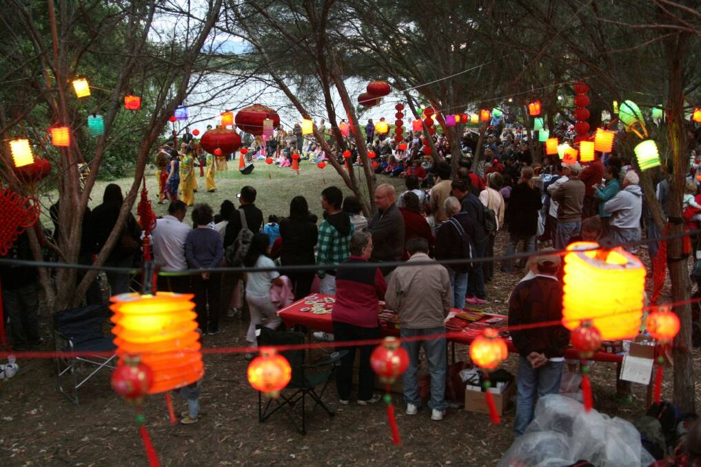 The Lantern Festival at Lennox Gardens.  Photo: Supplied