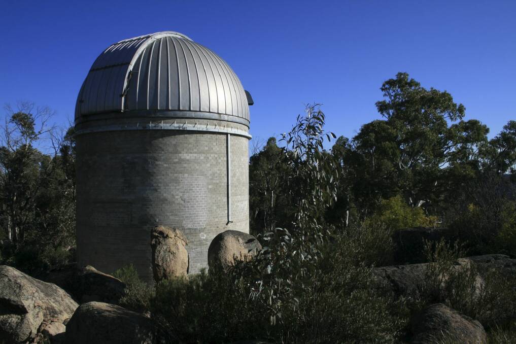 An unexpected sight: a geodetic observatory in the Orroral Valley. Photo: John Evans
