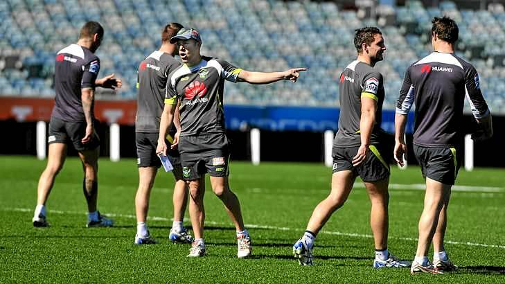 Andrew Dunemann had given himself every chance to take over as permanent coach of the Canberra Raiders but missed out to Ricky Stuart. He has now quit the club. Photo: Jeffrey Chan