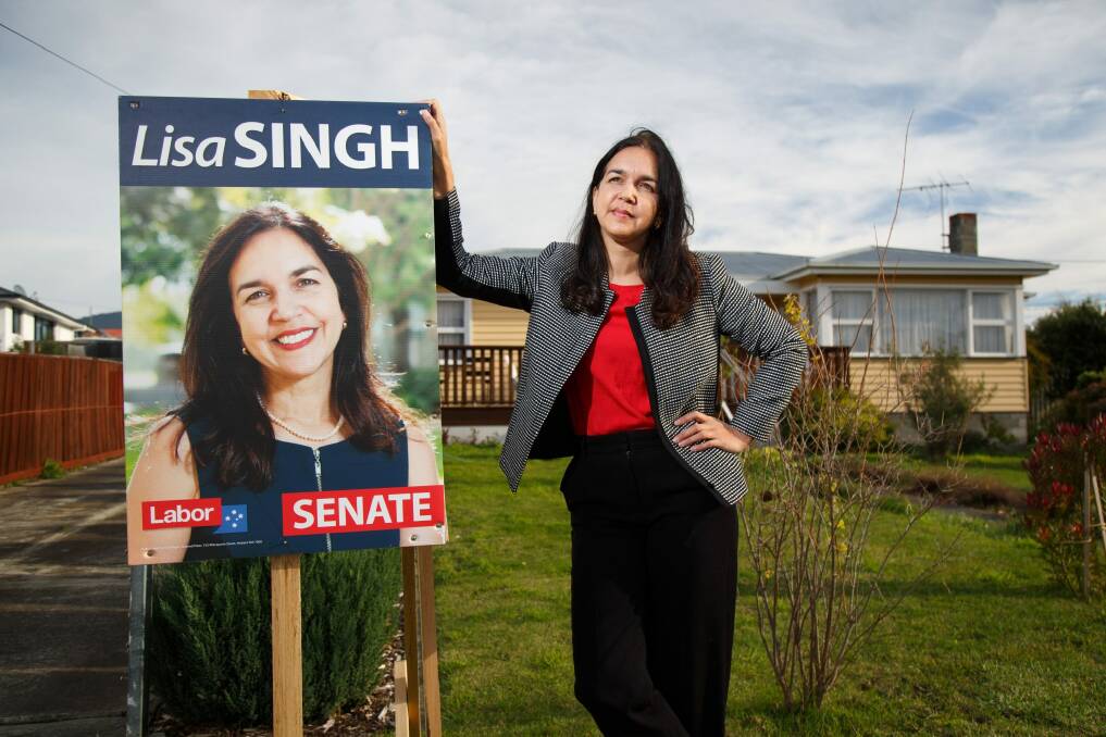 Below-the-line voting saved Labor Senator for Tasmania Lisa Singh. Photo: Peter Mathew