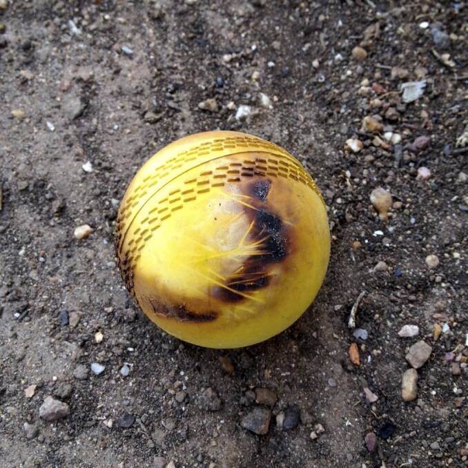 Amanda Lamont says it's important for people to keep their valuables and sentimental safe – a baseball found at a burnt property in Moyston. Photo: Supplied