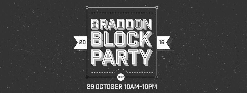 The Braddon Block Party will see some streets shutdown for the event. Photo: Facebook