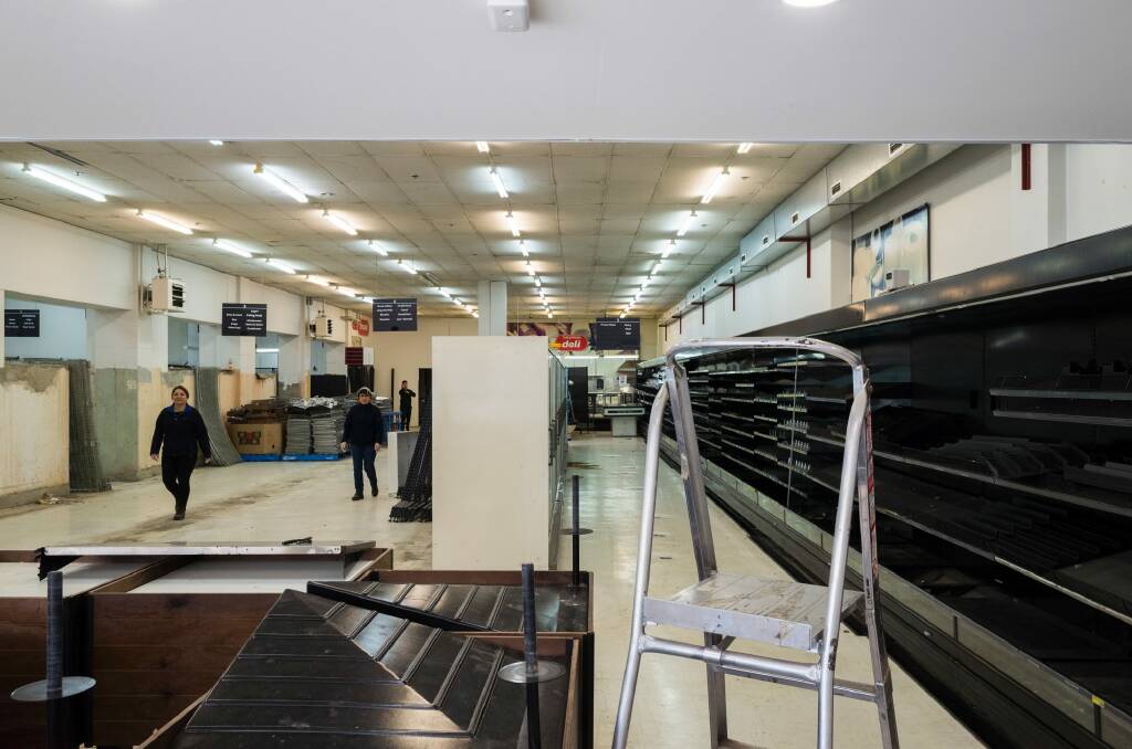 Shoppers had complained of low stock levels at the former IGA. Photo: Rohan Thomson