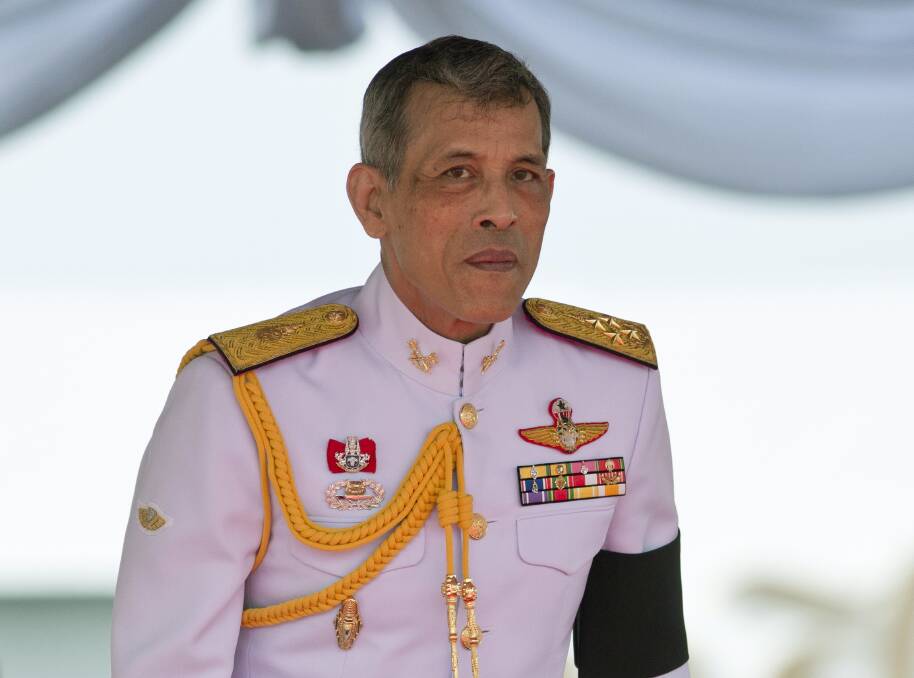 Thailand's King Vajiralongkorn has poured cold water on his sister's political ambitions. Photo: AP