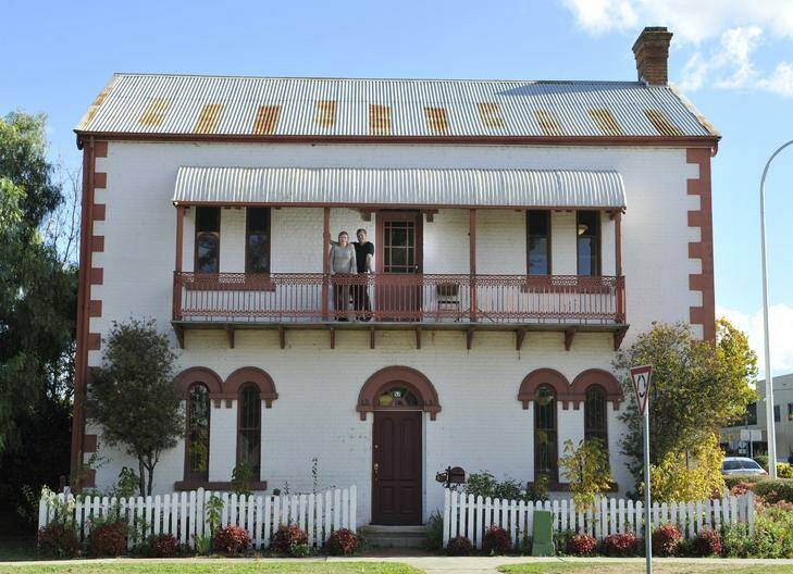 Elaine and Brent Richter are selling their beloved Heritage listed Mill House in Queanbeyan. Photo: Jay Cronan